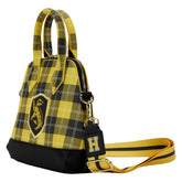 Loungefly Harry Potter - Hufflepuff Patch Varsity Plaid Crossbody Bag